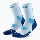 Dámske kompresné ponožky CEP Run Mid Cut 5.0 ice/blue