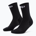 Pánske kompresné  ponožky CEP Run Mid Cut 5.0 black