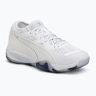 Hádzanárske topánky PUMA Eliminate NITRO SQD 4 puma white/baltic sea blue/fresh water