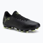 Pánske kopačky PUMA Future 8 Play FG/AG puma black/fizzy light/green terrain