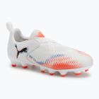Detské kopačky PUMA Future 8 Match LL FG/AG Jr. puma white/puma black/glowing red