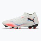 Pánske kopačky PUMA Future 8 Match FG/AG puma white/puma black/glowing red