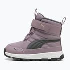 PUMA Evolve Boot AC+ Inf plum jam/shadow gray detské snehové topánky