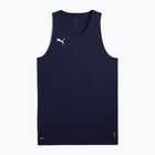 Pánsky futbalový dres PUMA teamJAWS Starter Jersey puma navy
