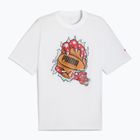 Pánsky basketbalový dres PUMA Hoopaverse Tee 3 puma white