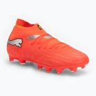 Detské futbalové kopačky PUMA Future 9 Pro FG/AG Jr glowing red/puma white/puma black/puma silver