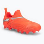 Detské futbalové kopačky PUMA Future 9 Match LL FG/AG Jr glowing red/puma white/puma black/puma silver