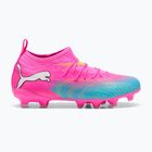Detské kopačky  PUMA Future 9 Match FG/AG Jr poison pink/puma wht/sun stream/bright aqua/puma blk