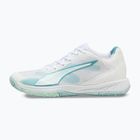 hádzanárske topánky PUMA Accelerate Pro 4 Game On puma white/baltic sea blue/fresh water
