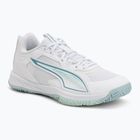hádzanárske topánky PUMA Accelerate Pro 4 Game On puma white/baltic sea blue/fresh water