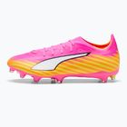 Kopačky  PUMA Ultra 6 Match FG/AG poison pink/puma wht/sun stream/bright aqua/puma blk
