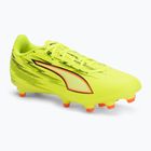 Futbalové kopačky PUMA Ultra 6 Play FG/AG yellow alert/puma black/glowing red/lime squeeze