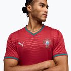 Pánska futbalová dres PUMA FPF Portugalsko Domáca dres Replica Klub červená/zelená