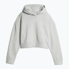 Dámska mikina Puma Hyrox World Cropped Hoodie light grey