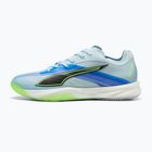 Hádzanárske topánky PUMA Accelerate Nitro SQD 5 aqua glow/puma black/green glare/royal sapphire