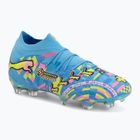 Kopačky PUMA Future 9 Ultimate Advanced Level FG puma white/blue glimmer/pink glimmer/yellow alert