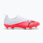 Detské kopačky PUMA Ultra 7 Match FG/AG Jr ultra red/puma black/puma white