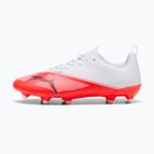 Detské kopačky Puma Ultra 7 Play FG/AG Jr Ultra Red/Puma Black/Puma White