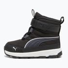 PUMA Evolve Boot AC+ Inf detské snehové topánky puma black/strong grey/puma white