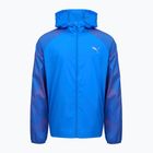 Pánska bežecká bunda Puma Run Favorite Woven Jacket blue/fire orchid