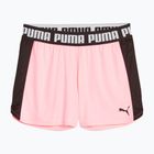 Dámske tréningové šortky PUMA Train All Day Knit 3" coral ice/puma black