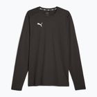 Pánske basketbalové tričko s dlhým rukávom PUMA Hoops Team Drycell LS Tee puma black