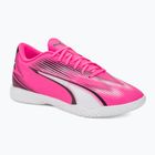 PUMA Ultra Play IT jedovaté ružové/puma biele/puma čierne kopačky