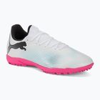 Futbalová obuv PUMA Future 7 Play TT puma white/puma black/poison pink