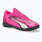 Detské kopačky PUMA Ultra Play TT Jr poison pink/puma white/puma black