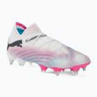 Futbalová obuv PUMA Future 7 Ultimate MxSG puma white/puma black/poison pink