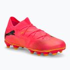 Detské kopačky PUMA Future 7 Match FG/AG Jr sunset glow/puma black/sun stream