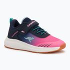 KangaROOS KB-Rida EV detská obuv dark navy/daisy pink