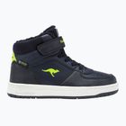 Detské topánky KangaROOS K-CP Bound Mid EV dark navy/lime