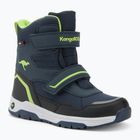 Juniorské snehule KangaROOS K-MJ Camp V RTX dk navy / lime