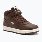 Detské topánky KangaROOS K-CP Bound Mid EV slate black/blond wood
