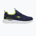 Detské topánky KangaROOS K-ETK Dunnart dark navy/lime