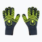 Brankárske rukavice uhlsport Prediction Absolutgrip HN Fit navy/white/fluo yellow