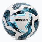 Futbalová lopta uhlsport Fairtrade Top Training Addglue white/black/fluo blue veľkosť 4