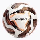 Futbalová lopta uhlsport Resist Synergy white/black/fluo orange veľkosť 5