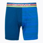 Pánske termo boxerky Ortovox 185 Rock'N'Wool blue 8413200001