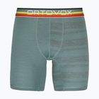 Pánske termo boxerky ORTOVOX 185 Rock'N'Wool arctic grey