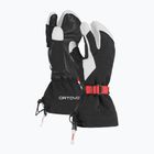 Dámske lyžiarske rukavice ORTOVOX Merino Freeride 3 Finger black raven