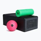 Súprava na jogu BLACKROLL Block black/ green/ pink