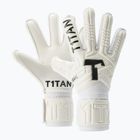 Detské brankárske rukavice T1TAN Classic 1.0 White-Out Junior FP white