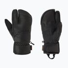 Pánske lyžiarske rukavice Descente 3 Finger Leather black