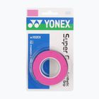 Obaly na bedmintonové rakety YONEX AC 102 EX 3 ks ružové