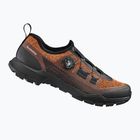 Pánska MTB cyklistická obuv Shimano SH-EX700 oranžová