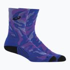 ASICS Color Camo Run Crew bežecké ponožky baklažán/modrá fialová/cyber grape