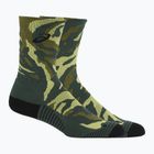 ASICS Color Camo Run Crew rain forest/cactus/glow yellow bežecké ponožky