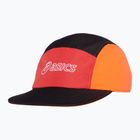 Šiltovka ASICS 5 Panel sunrise red/true red/perf black